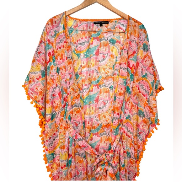 AMERICA & BEYOND Coverup Chiffon Maxi
Size L - Picture 4 of 7